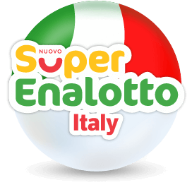 Bola con el logotipo de SuperEnalotto